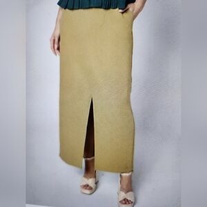 NEW! Me by Jennie Garth Regular Mesa Utility Maxi Skirt